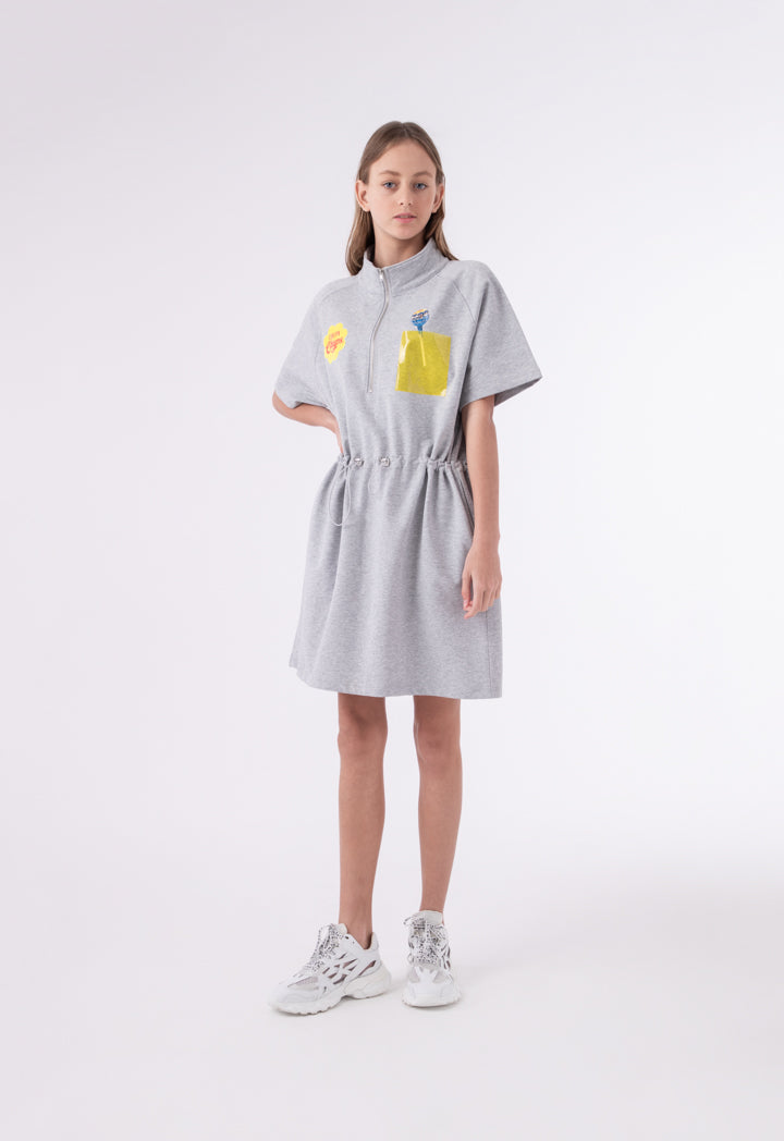 Chupa Chups Drawstring Waist Dress