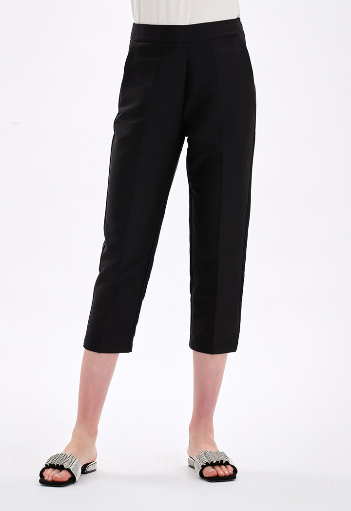 Long Solid Formal Trouser