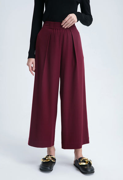 Gathered Basic Culottes