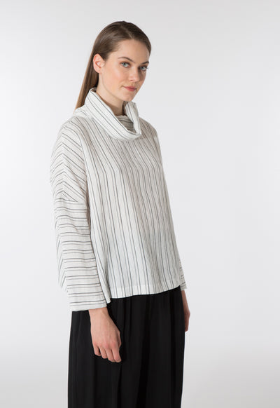 Cowl Neck Oversized Top