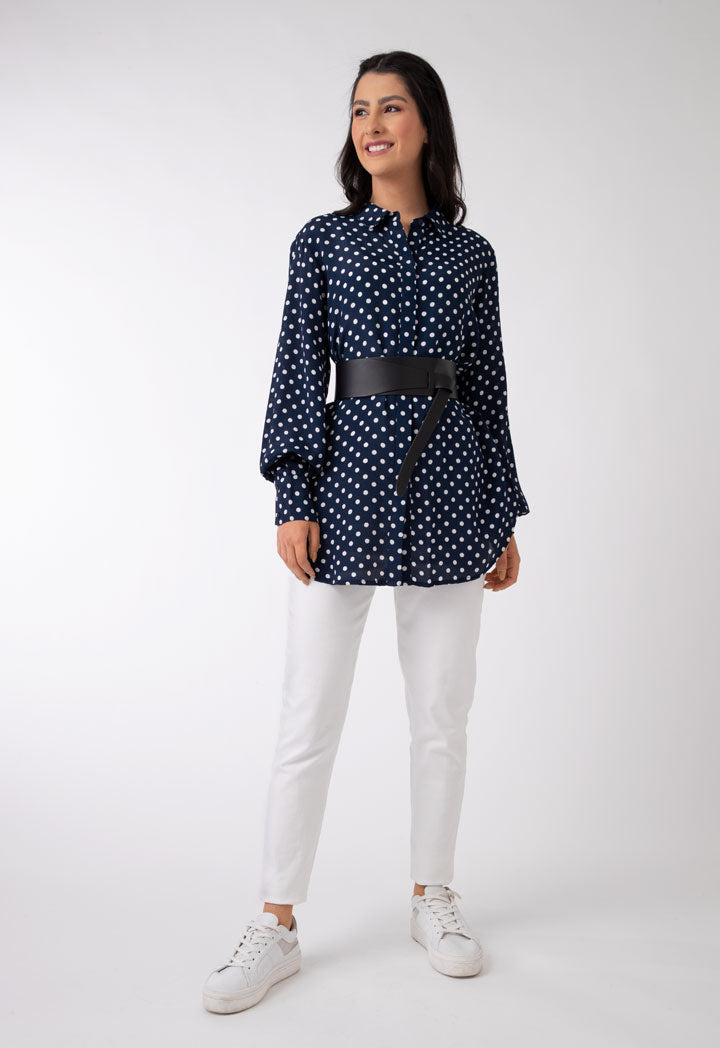 Polka Print Shirt