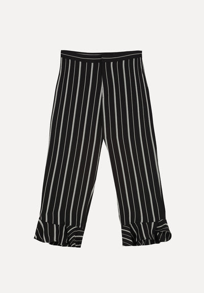 Ruffle Stripe Trouser - Fresqa