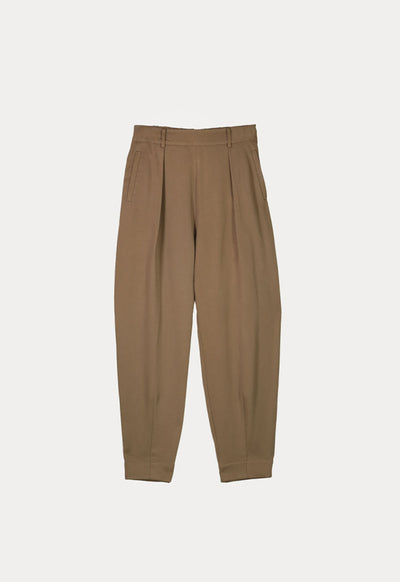 Solid Tapered Trouser