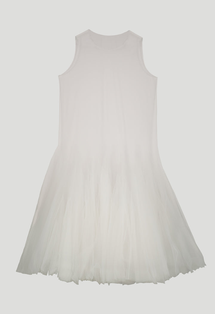 Sleeveless Tulle Dress