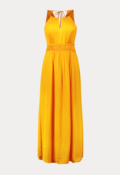 Halter Neck Maxi Dress