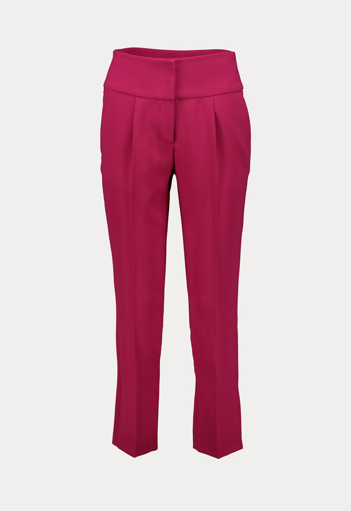 High Waist Crepe Trouser