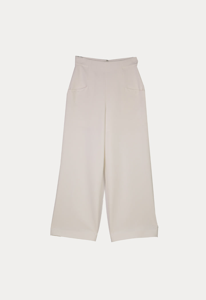 High Rise Straight Fit Trouser