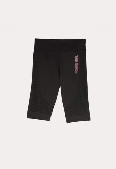 Stretch Fabric Combi Mesh Active Shorts