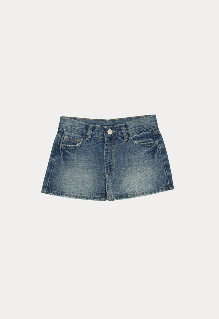 Mini Denim Skirt