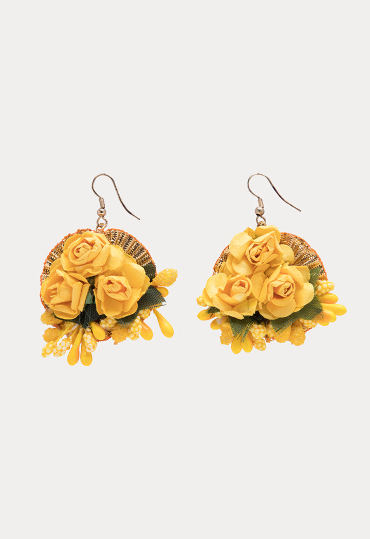 Floral Dangle Earrings