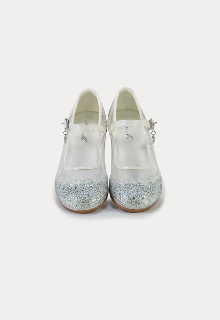 Strass Transparent Party Flat Shoes