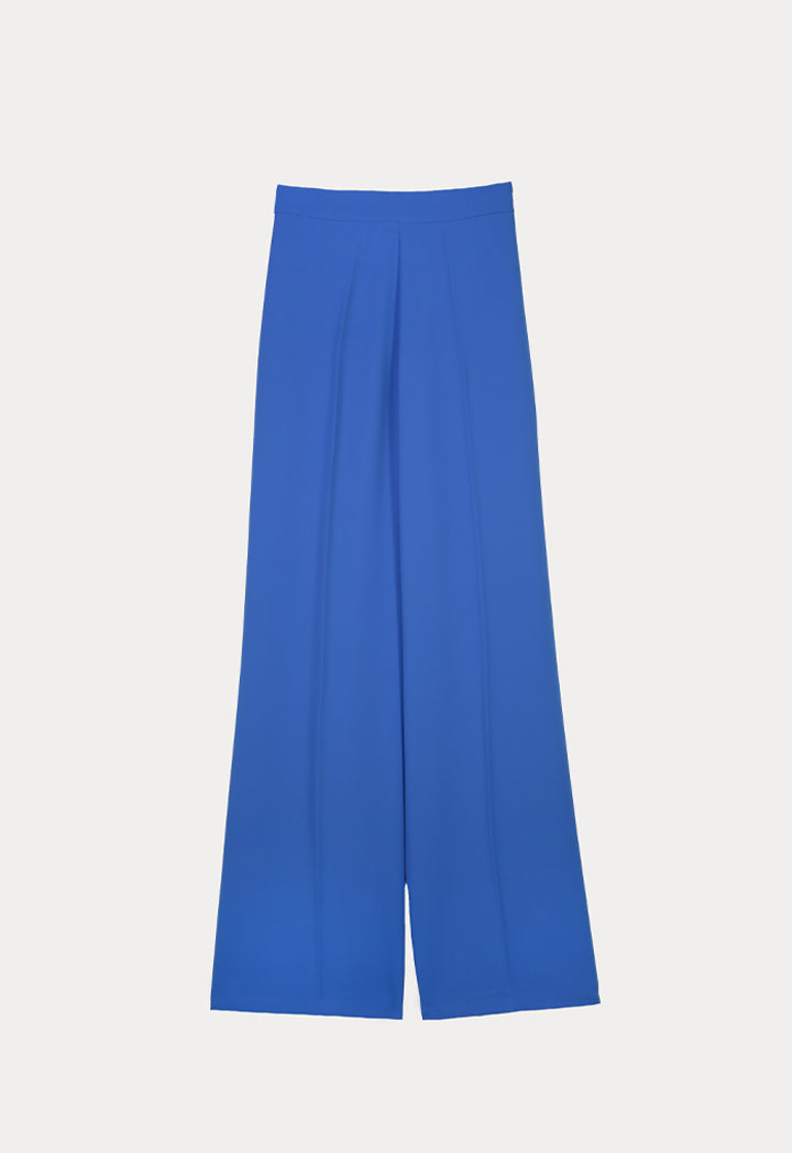 Solid Wide Leg Pants