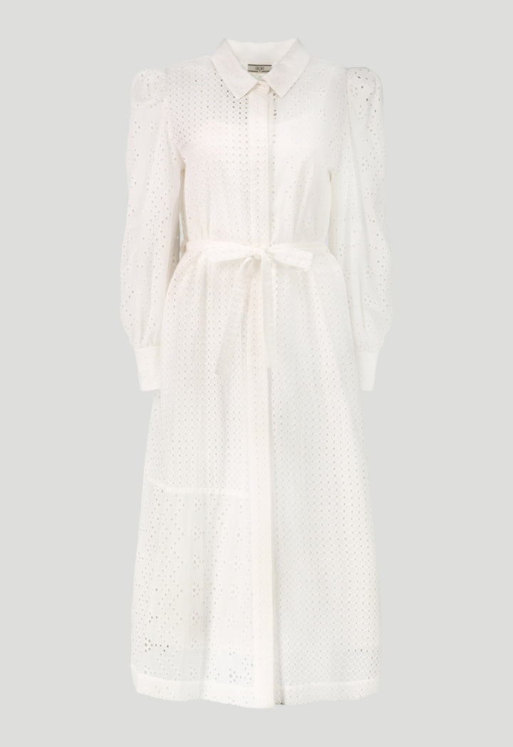 Schiffli Shirt Dress