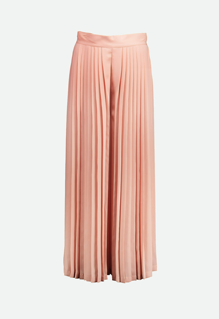 Wide Leg Pleated Trouser