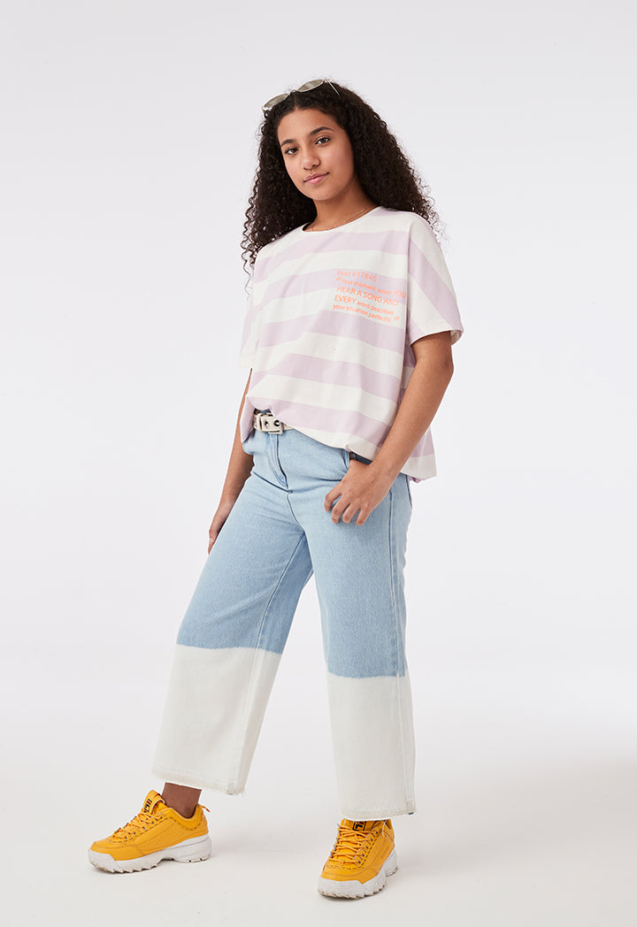 Dip Dye Denim Pants