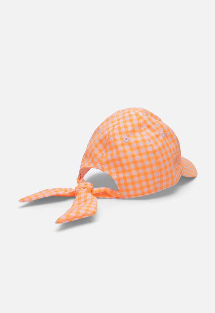 Checkered Neon Baseball Hat