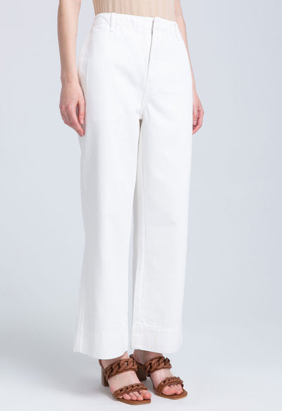 Wide Hem Straight Cut Trouser