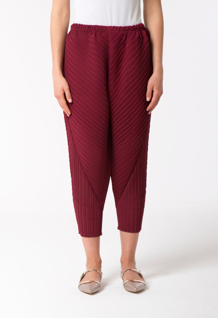 Electric Pleated Harem Pants