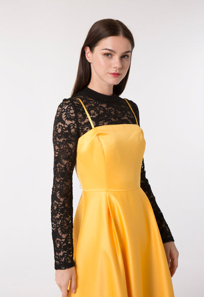 Removable Strap Casual Dress - Fresqa