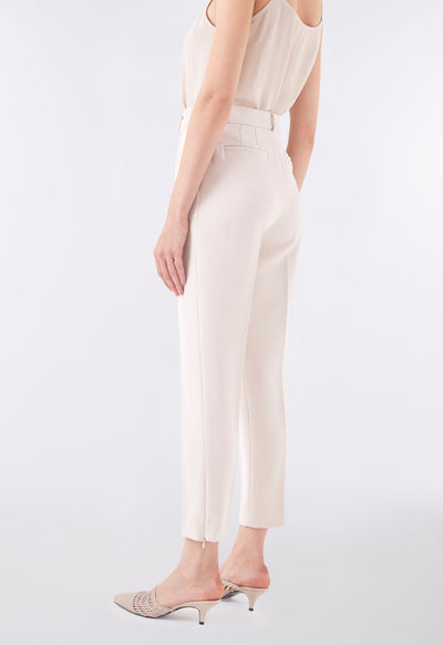 Zipped Cuff Semi Slim Trouser