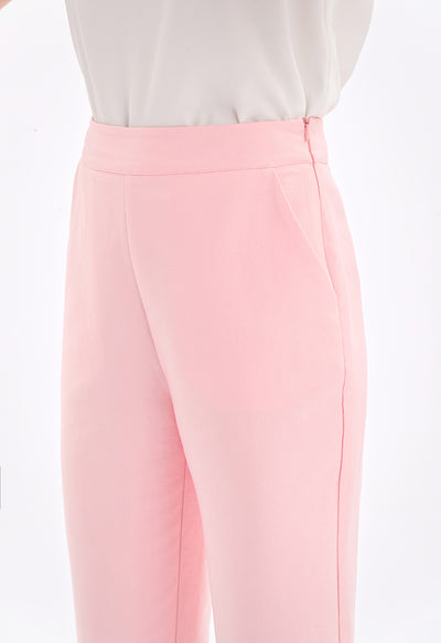 Long Solid Formal Trouser