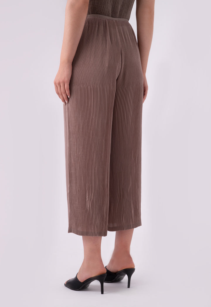 Thin Electric Pleated Wide Leg Pants