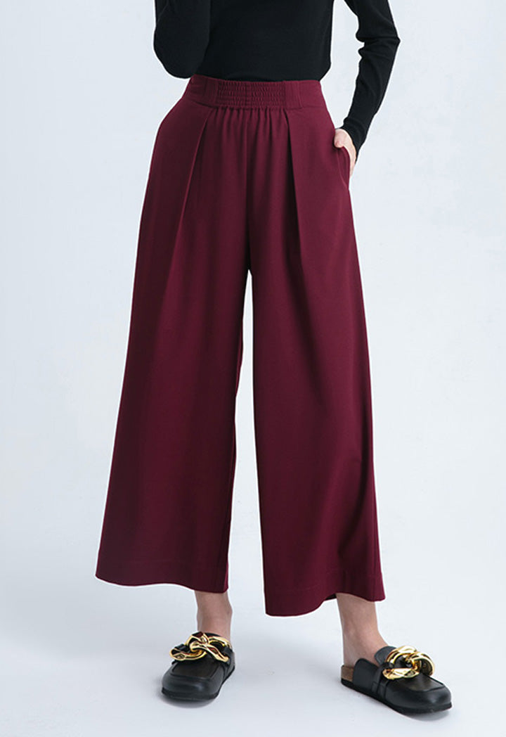 Gathered Basic Culottes