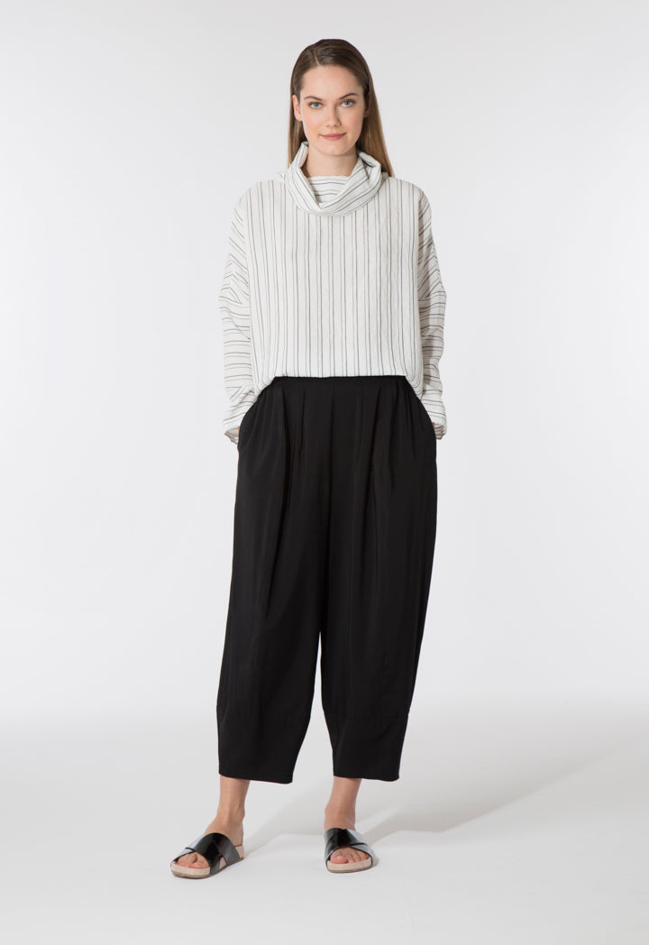 Cowl Neck Oversized Top