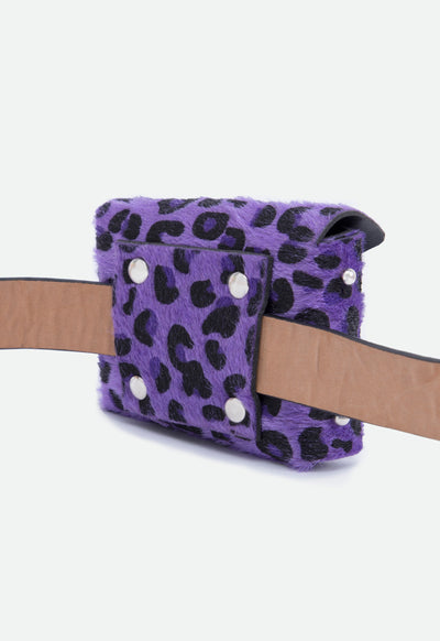 Mini Animal Print Belt Bag