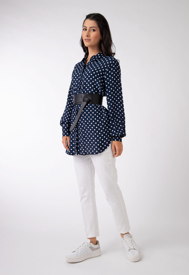 Polka Print Shirt