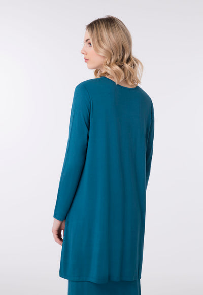 Long Top And Skirt Terno Set