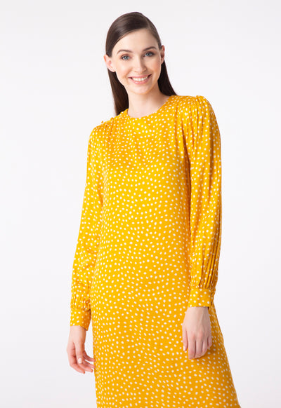 Polka Dot Pattern Dress - Fresqa