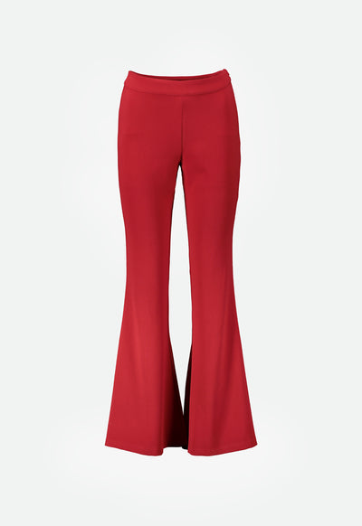 Bell Bottom Red Trouser