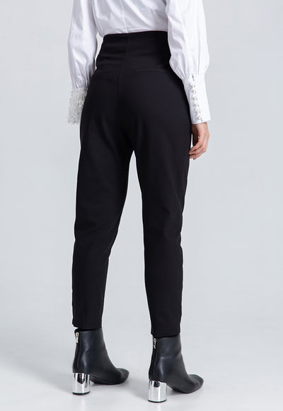 Straight High Waist Pants