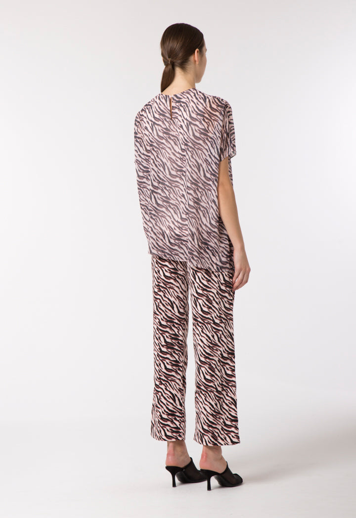 Animal Print Blouse - Fresqa