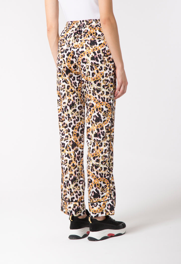 Chain Print Trouser - Fresqa