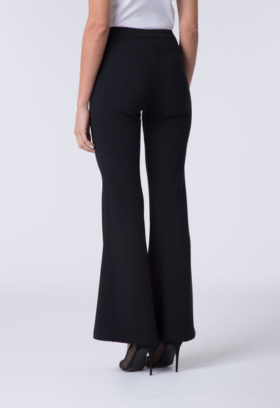 Bell Bottom Black Trouser