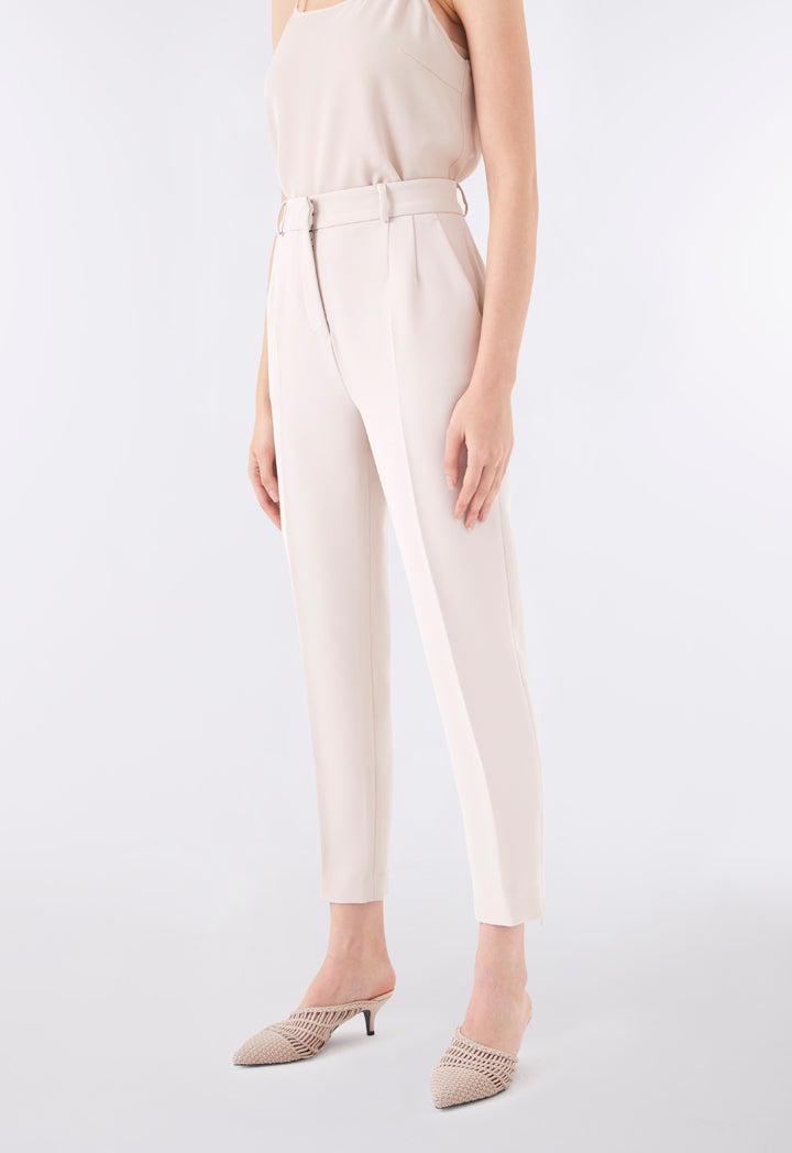 Zipped Cuff Semi Slim Trouser