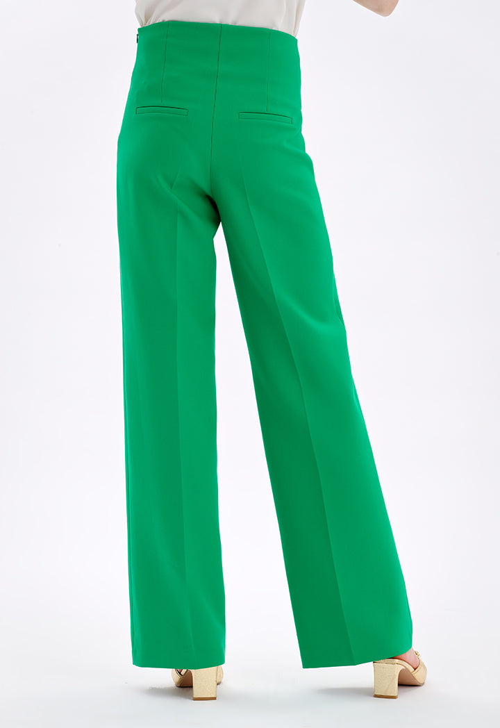 High Waist Wide Legs Trousers