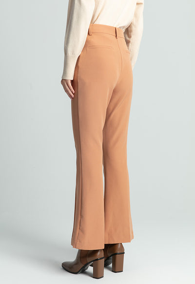 Pin Tuck Classic Solid Trouser