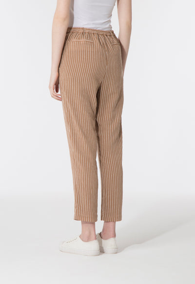 Embroidered Stripe Trouser