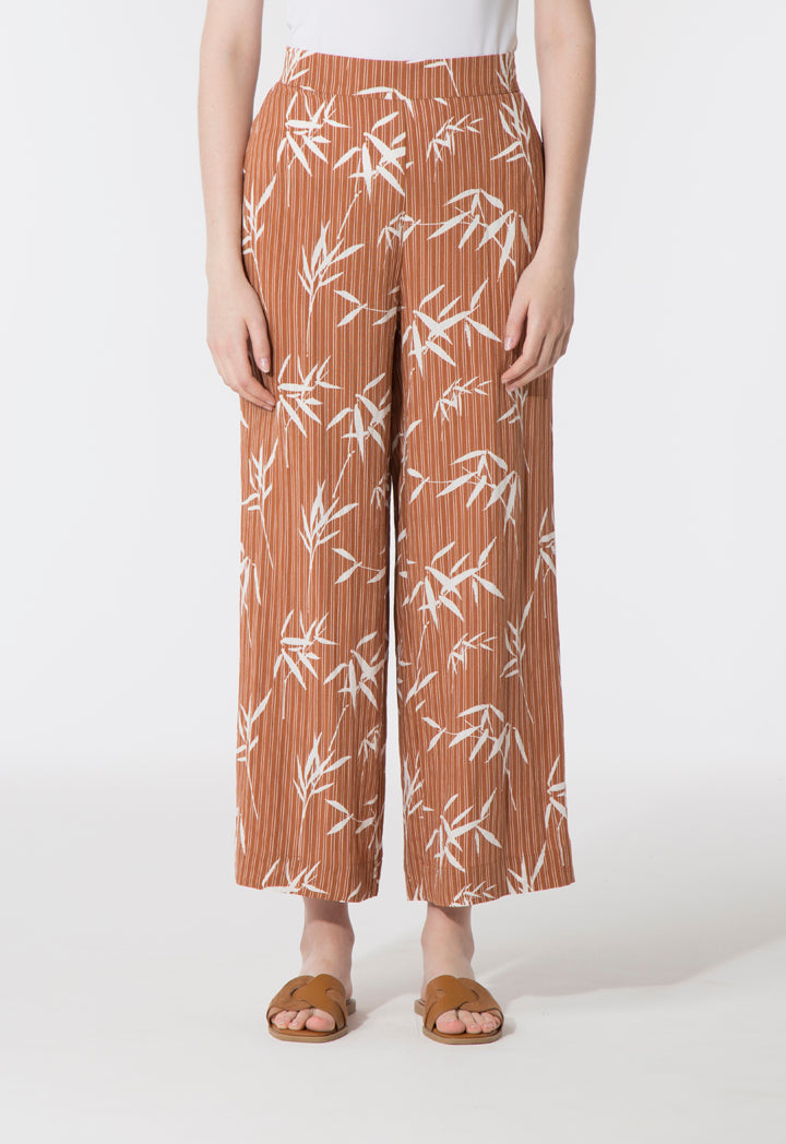 Printed Wide Leg Culottes