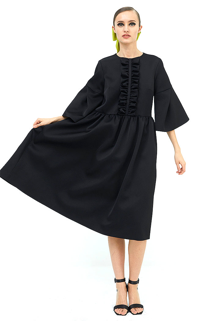 Wide Sleeves Dress