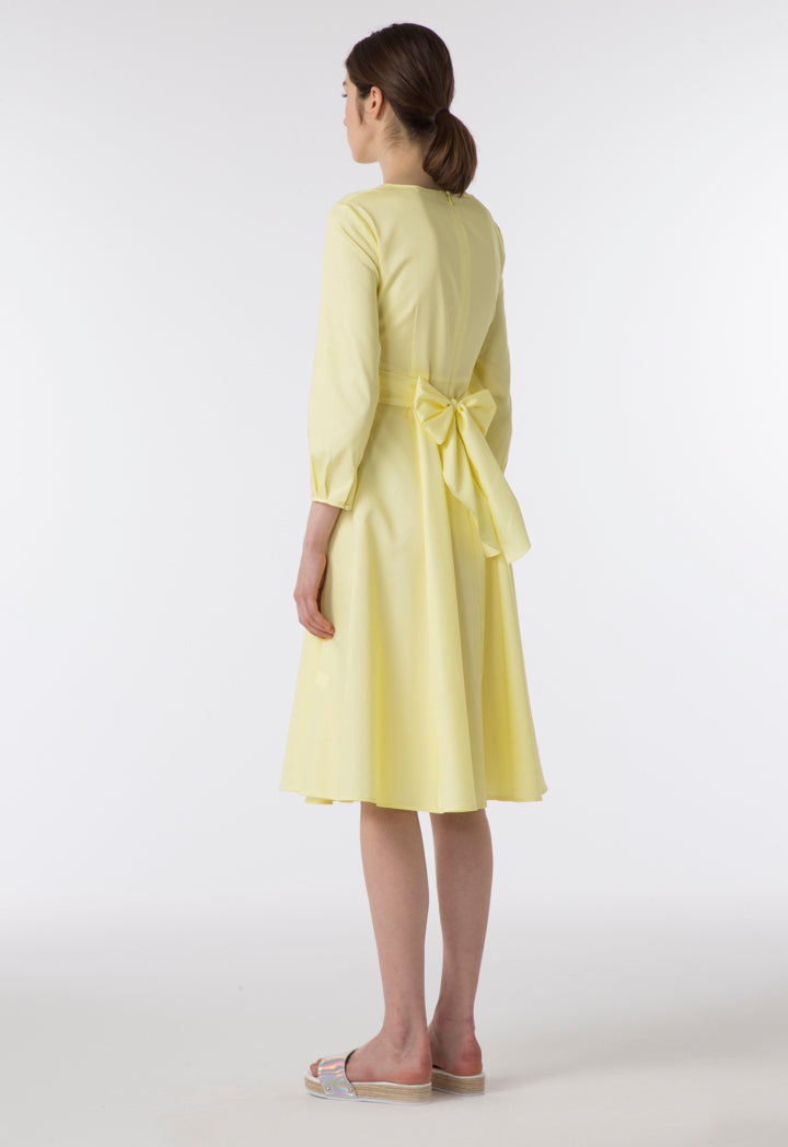 Satin Poplin Dress - Fresqa