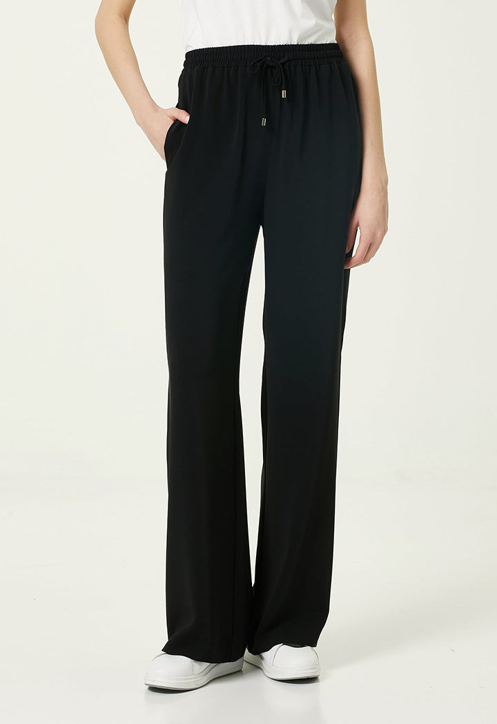 Collection Crepe Pajama Trouser Black