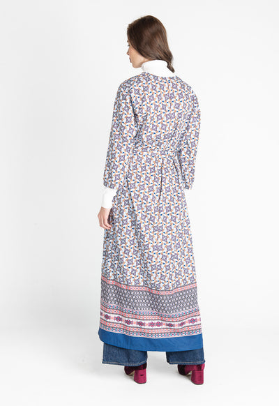 Multi Color Maxi Jacket - Fresqa