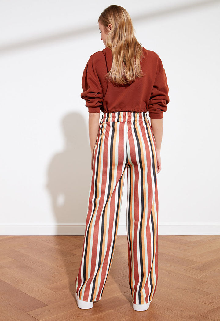 Striped Wide Leg Pant