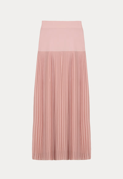 Elasticated Accordion Pleat Skirt