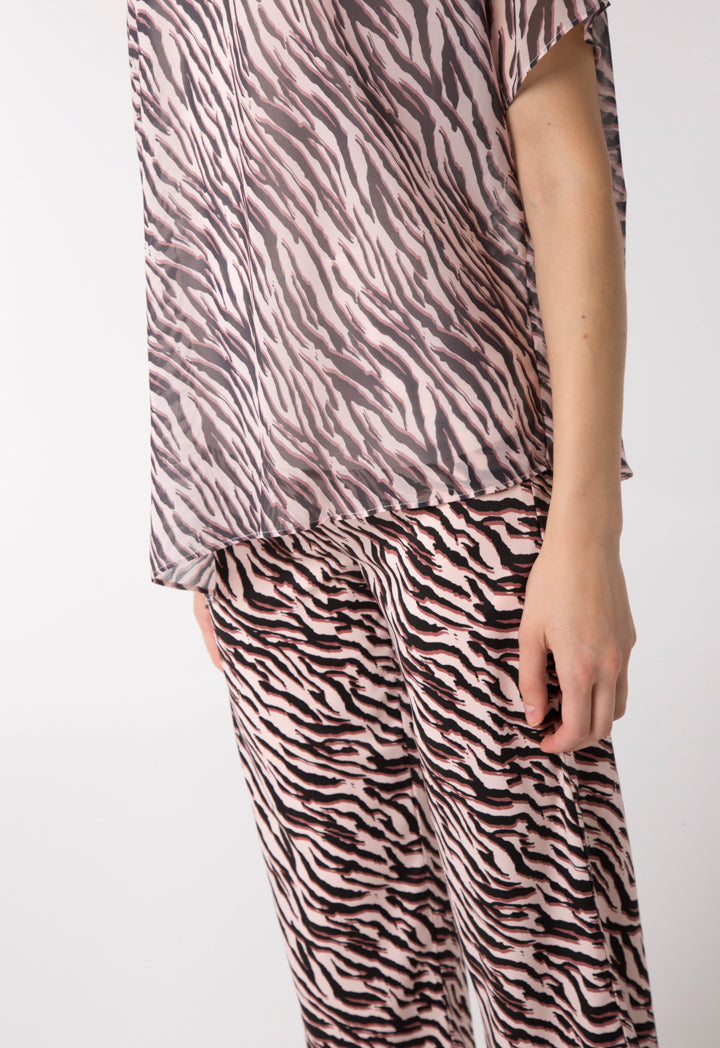 Animal Print Blouse - Fresqa