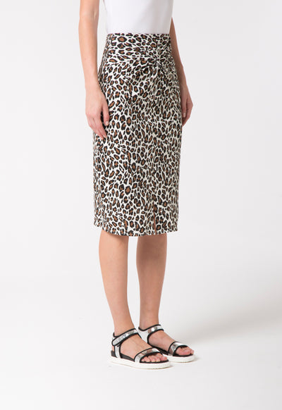 Animal Print Skirt - Fresqa